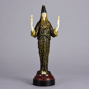 High Priestess - Art Deco Bronze Sculpture - Luce