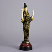 High Priestess - Art Deco Bronze Sculpture - Luce