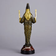 High Priestess - Art Deco Bronze Sculpture - Luce