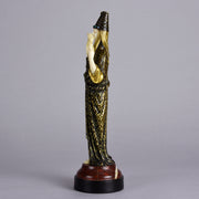 High Priestess - Art Deco Bronze Sculpture - Luce