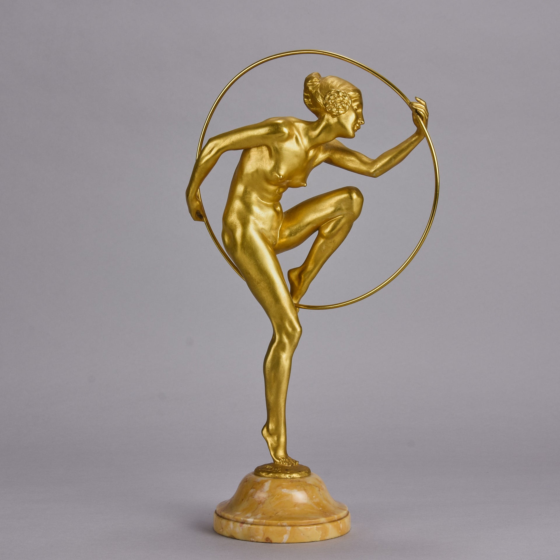 alliot gilt bronze dancer