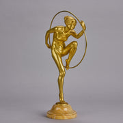 alliot gilt bronze dancer