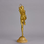 alliot gilt bronze dancer