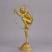 alliot gilt bronze dancer