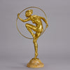 alliot gilt bronze dancer