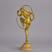 alliot gilt bronze dancer