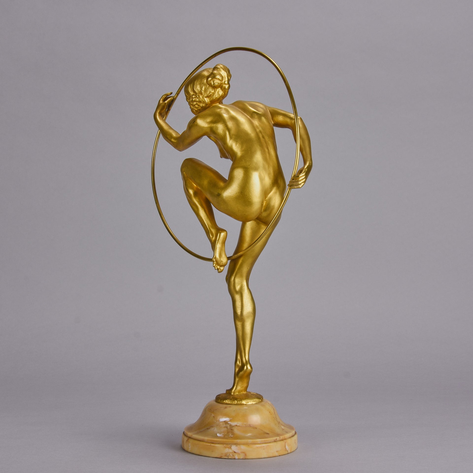 alliot gilt bronze dancer