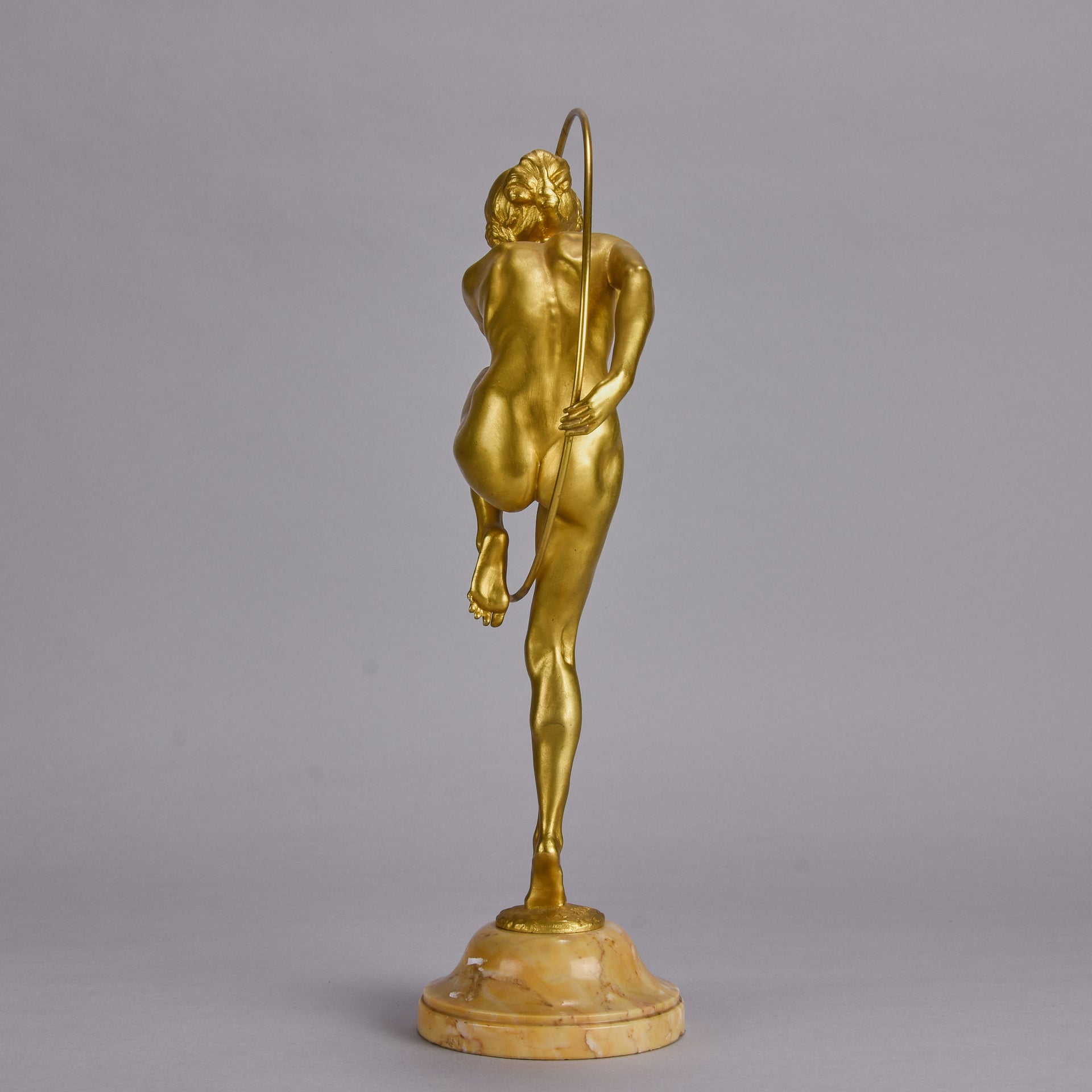 alliot gilt bronze dancer