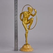 alliot gilt bronze dancer