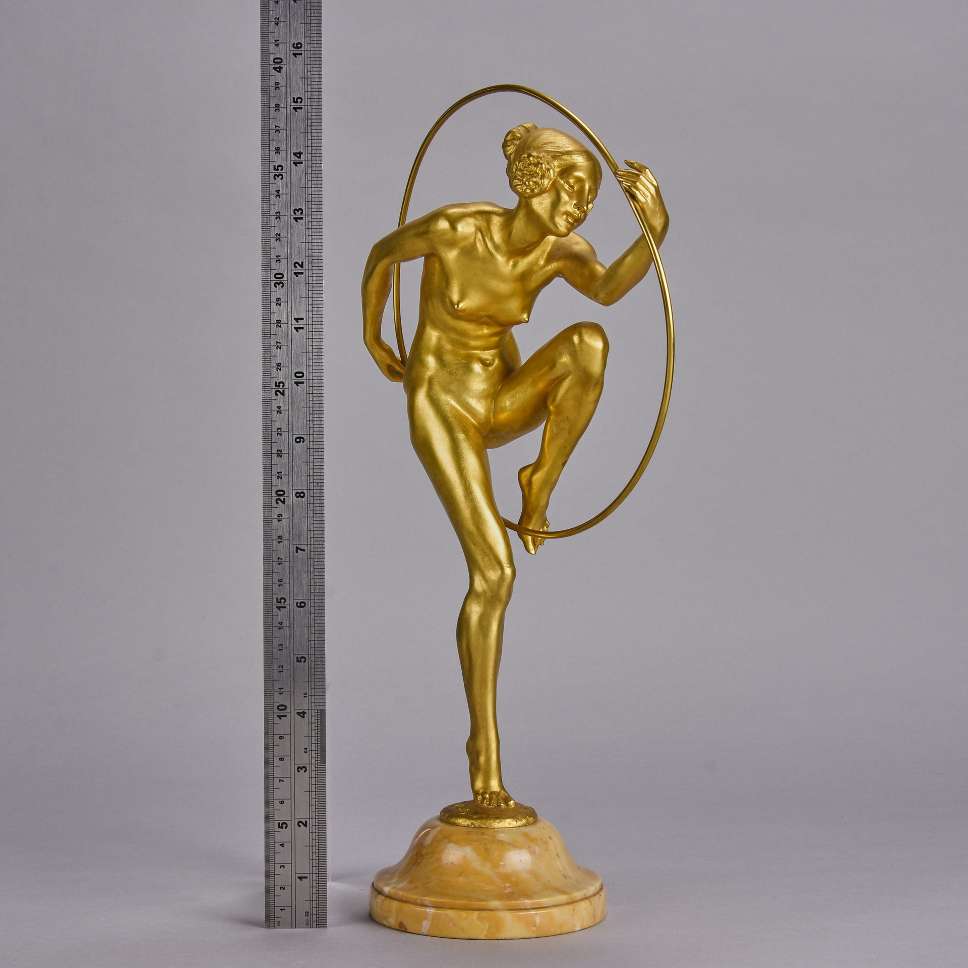 alliot gilt bronze dancer