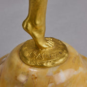 alliot gilt bronze dancer