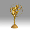 alliot gilt bronze dancer