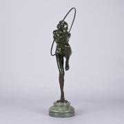 Lucien Alliot Bronze - Hoop Dancer - Hickmet Fine Arts