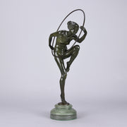 Lucien Alliot Bronze - Hoop Dancer - Hickmet Fine Arts