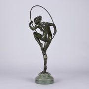 Lucien Alliot Bronze - Hoop Dancer - Hickmet Fine Arts