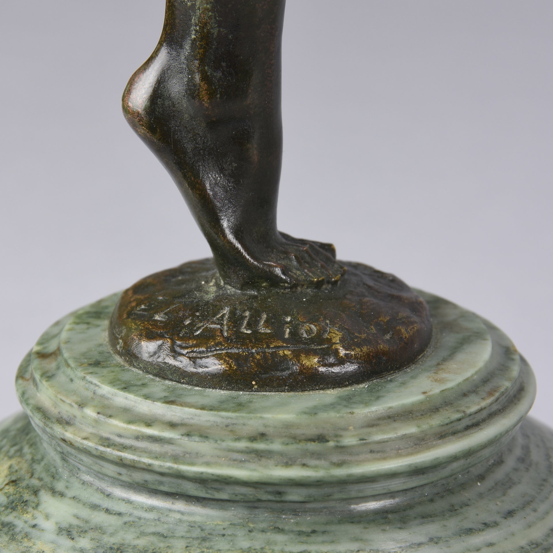 Lucien Alliot Bronze - Hoop Dancer - Hickmet Fine Arts