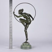 Lucien Alliot Bronze - Hoop Dancer - Hickmet Fine Arts