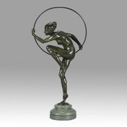 Lucien Alliot Bronze - Hoop Dancer - Hickmet Fine Arts