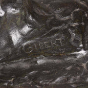 Lucien Gibert Bronze - The Archer - Hickmet Fine Arts 