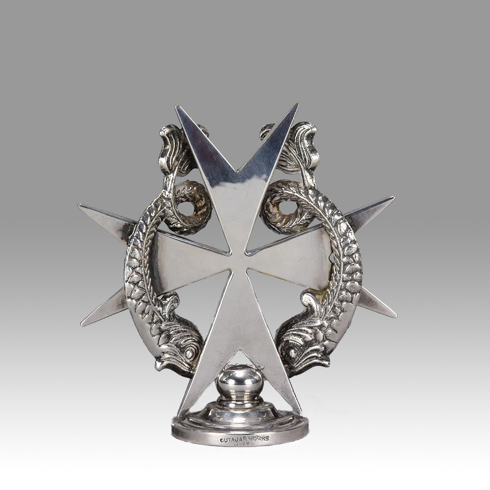 Maltese Cross Car Mascot