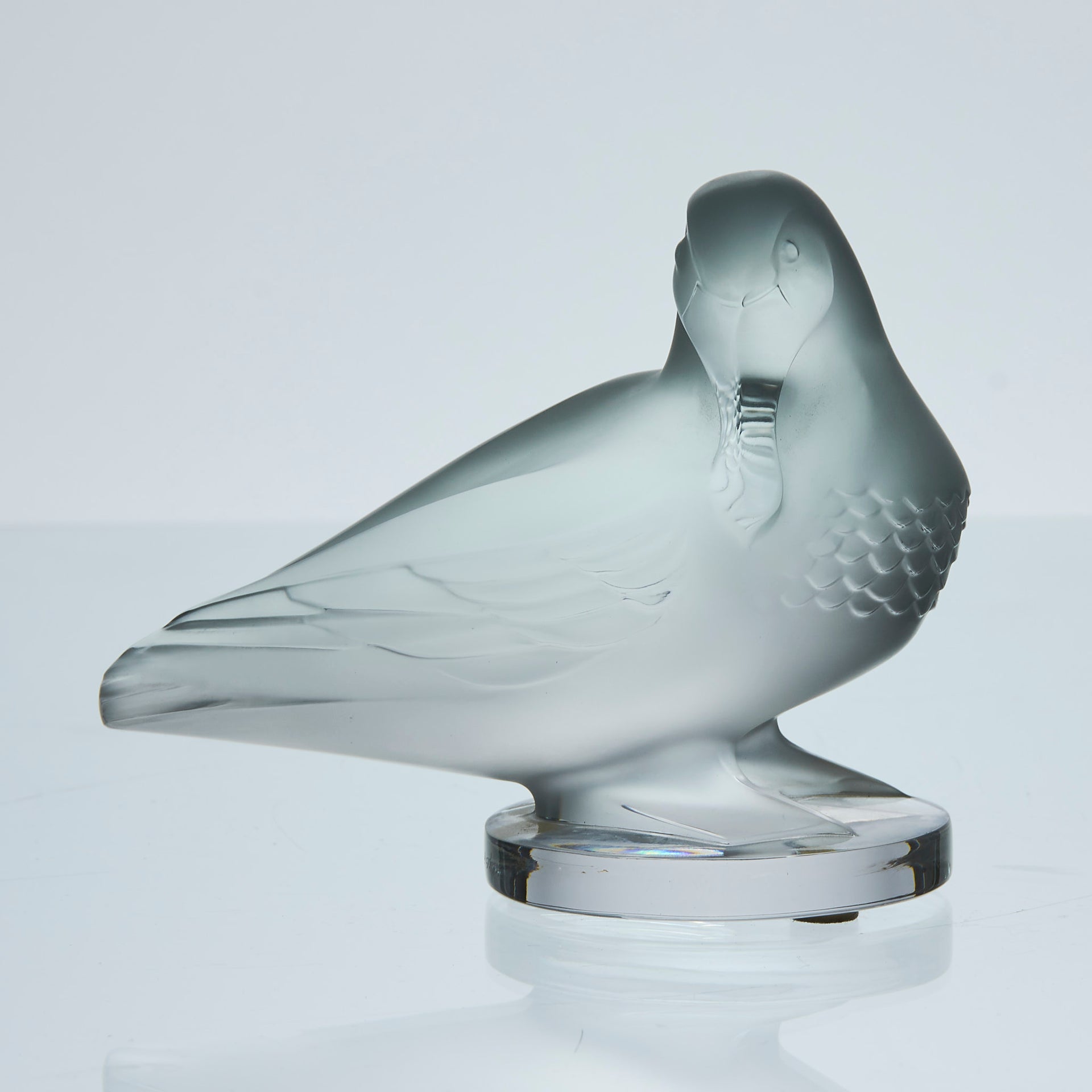 "Canard Attentif" by Marc Lalique - Lalique for sale - Rene Lalique Glass - Hickmet Fine arts