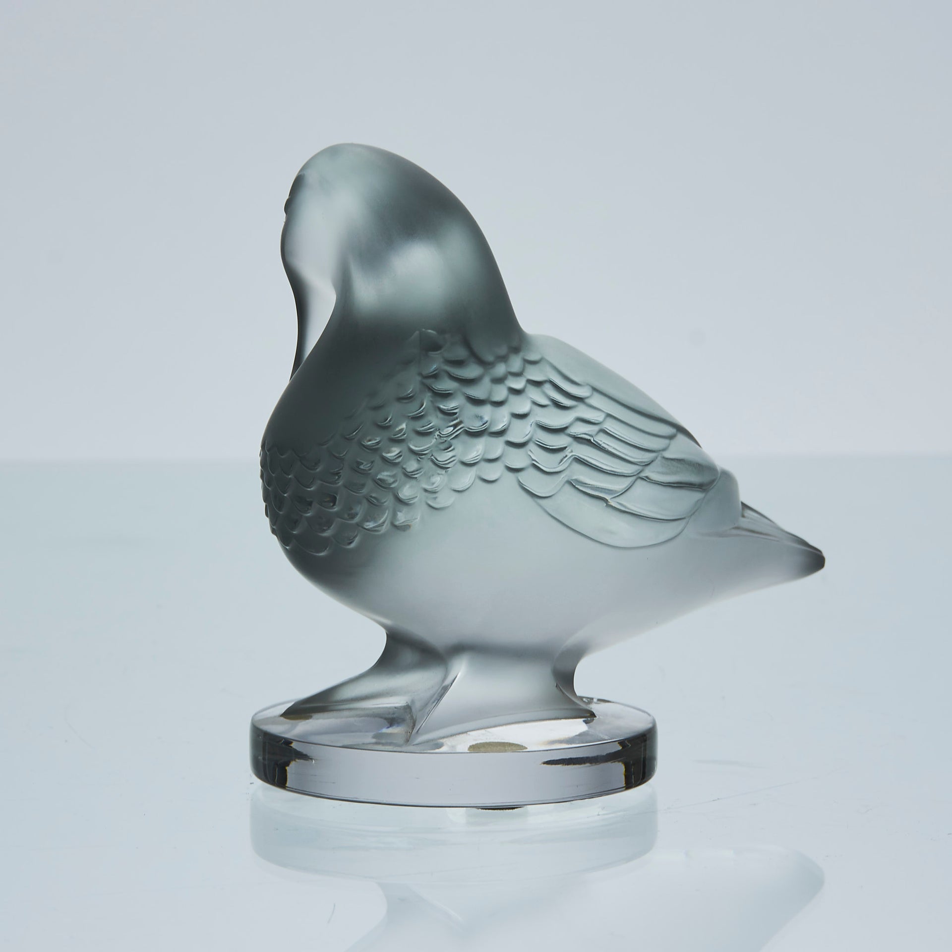 "Canard Attentif" by Marc Lalique - Lalique for sale - Rene Lalique Glass - Hickmet Fine arts