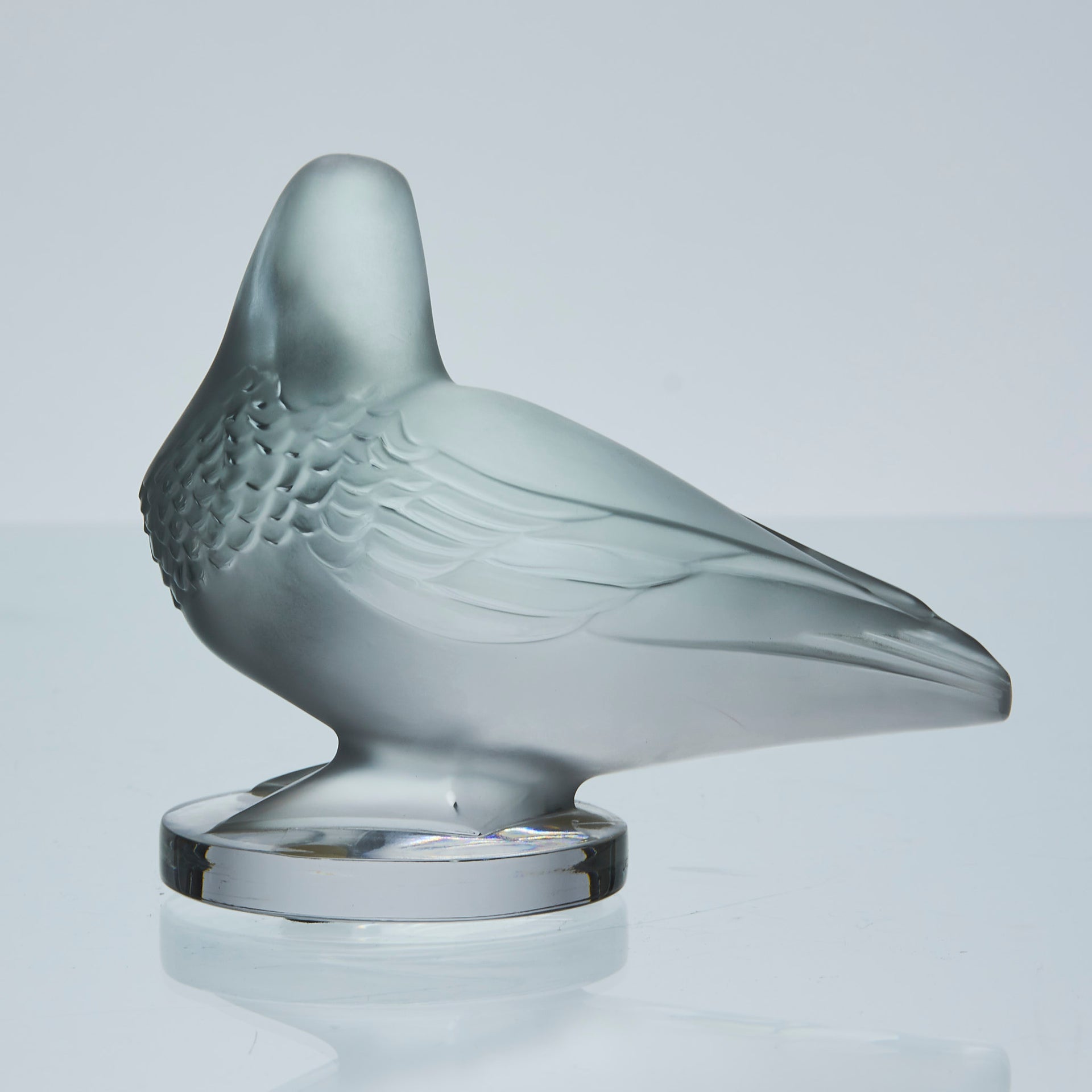 "Canard Attentif" by Marc Lalique - Lalique for sale - Rene Lalique Glass - Hickmet Fine arts