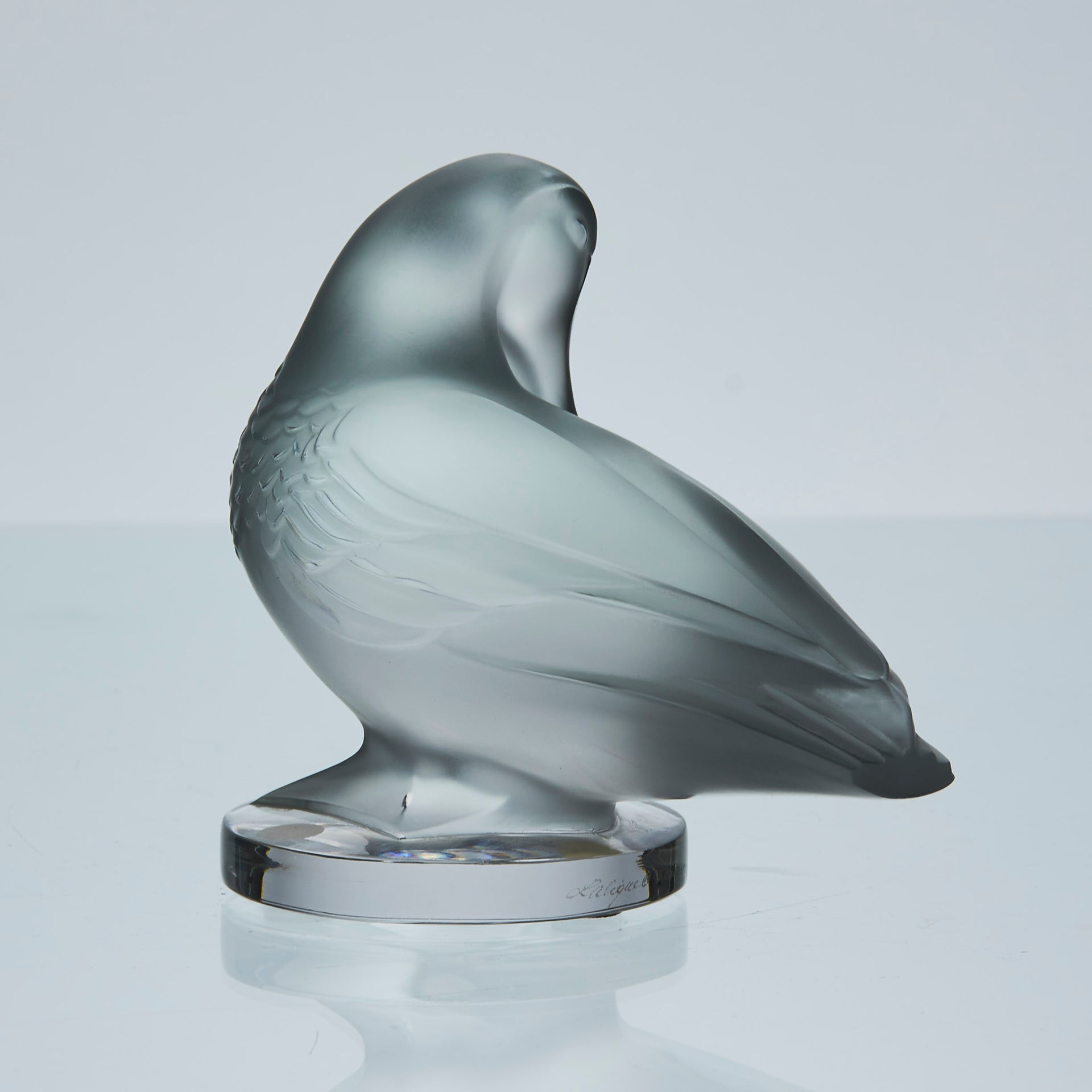"Canard Attentif" by Marc Lalique - Lalique for sale - Rene Lalique Glass - Hickmet Fine arts