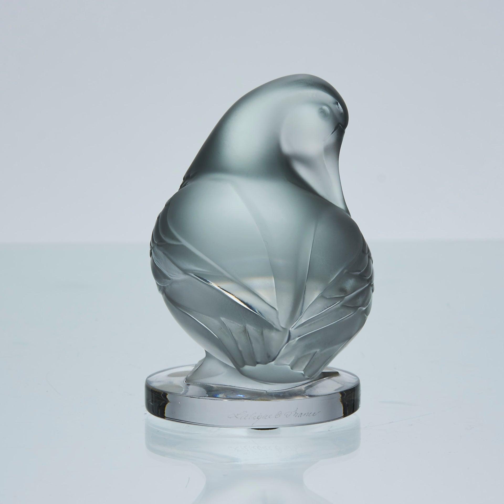 "Canard Attentif" by Marc Lalique - Lalique for sale - Rene Lalique Glass - Hickmet Fine arts