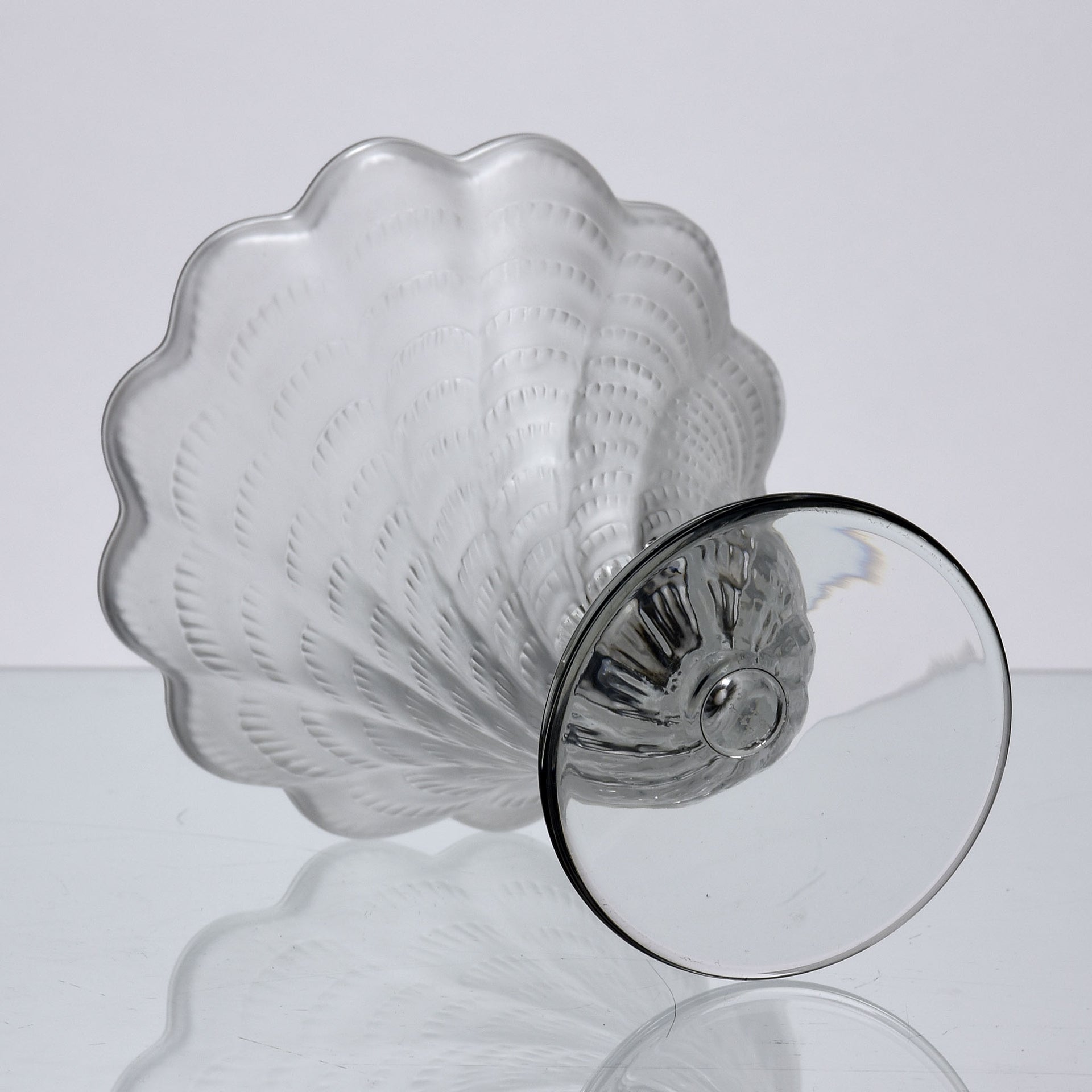Lalique Glass - Lalique Cornet Vase - Hickmet Fine Arts