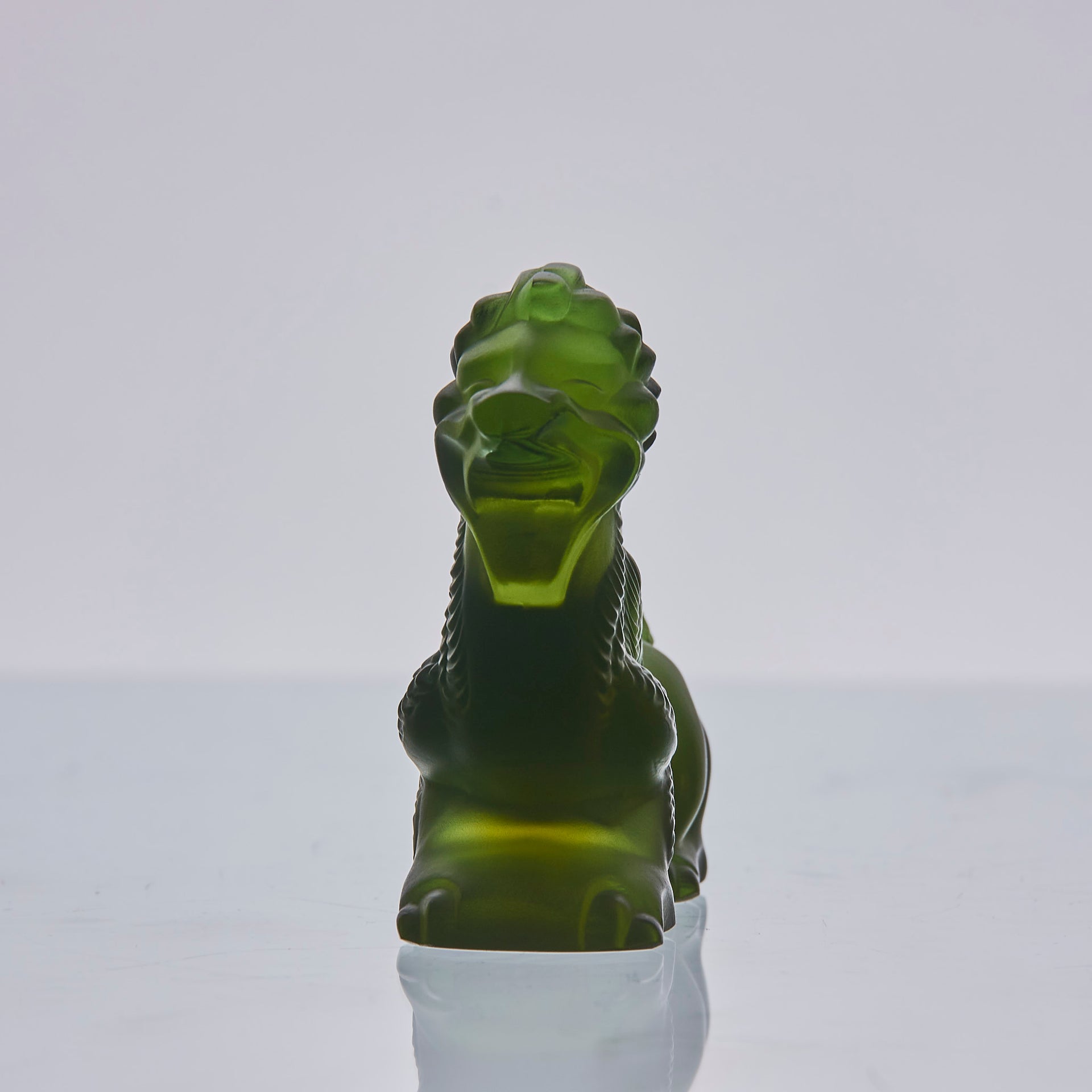 Lalique glass dragon