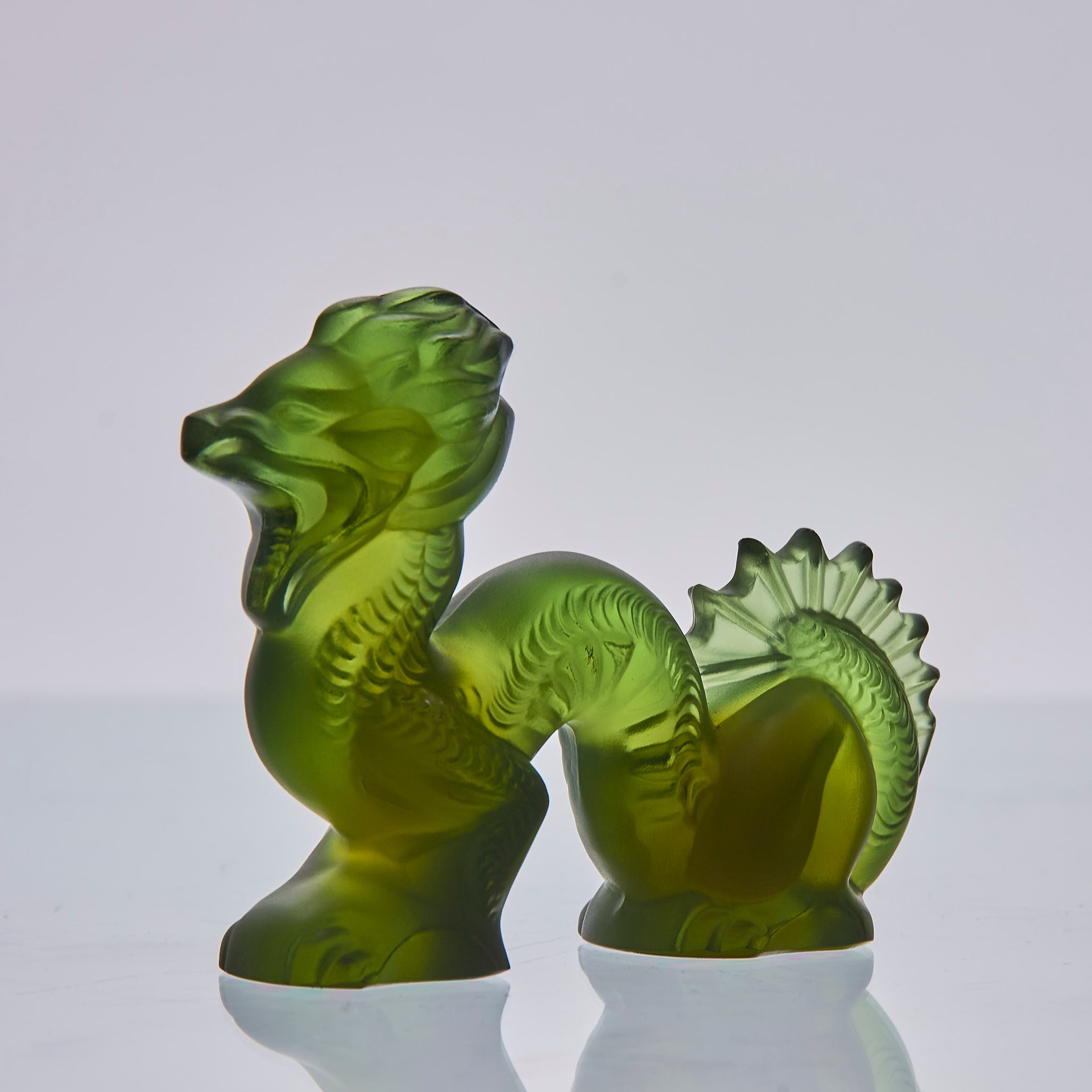 Lalique glass dragon