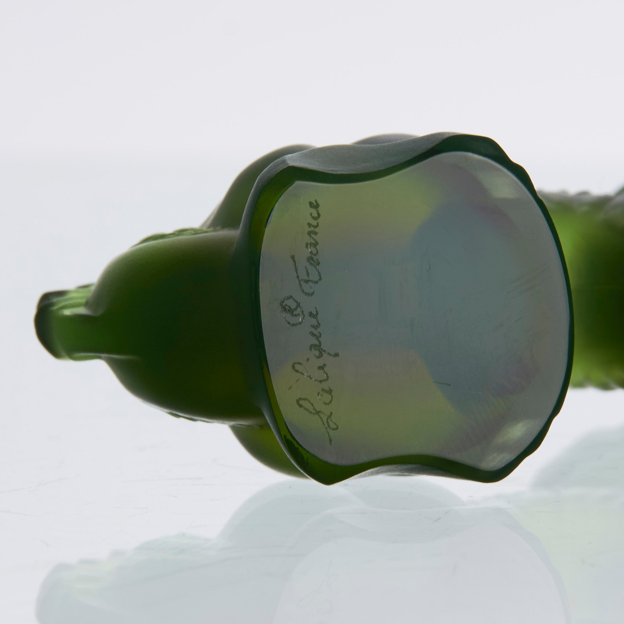 Oriental Green Dragon - Lalique for sale - Hickmet Fine Arts