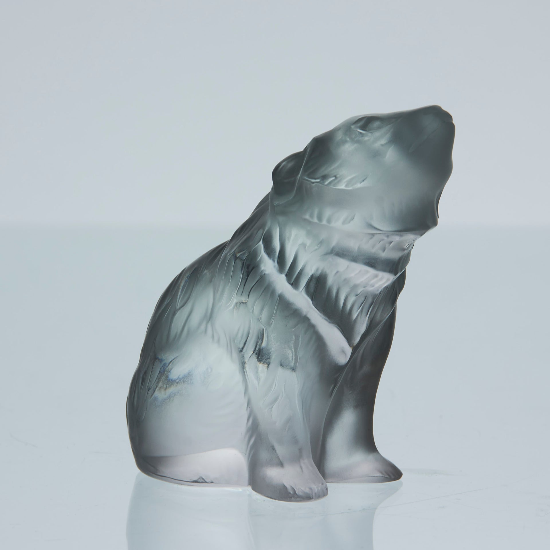 "Ours Assis" by Marc Lalique - Lalique for sale - Hickmet Fine Arts