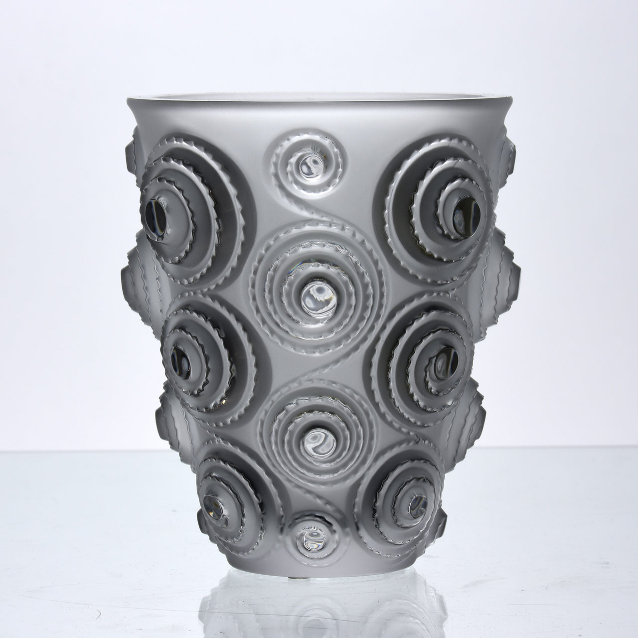 Marc Lalique Spirales Vase - Hickmet Fine Arts 