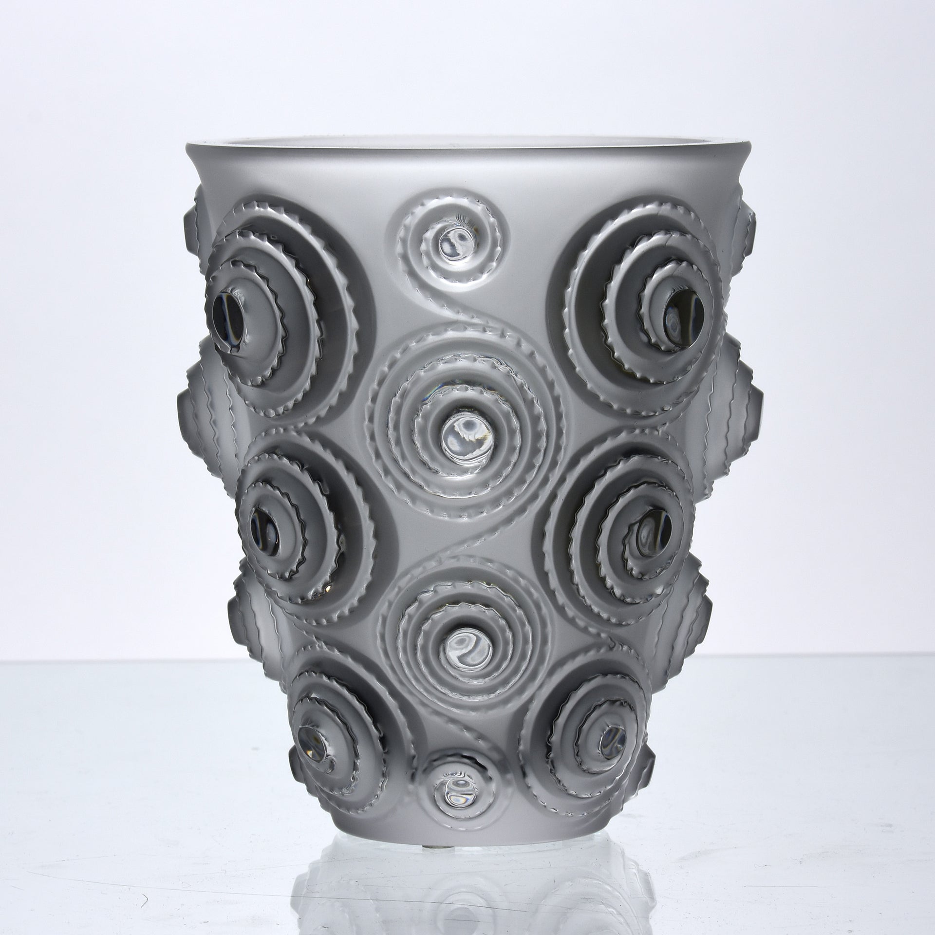 Marc Lalique Spirales Vase - Hickmet Fine Arts 