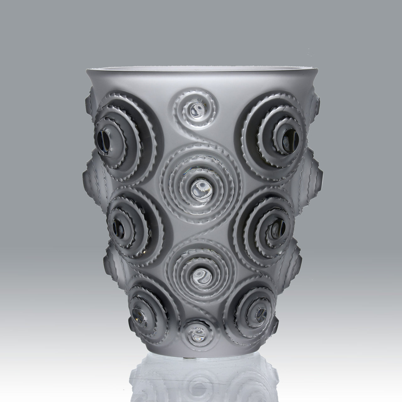 Marc Lalique Spirales Vase - Hickmet Fine Arts 