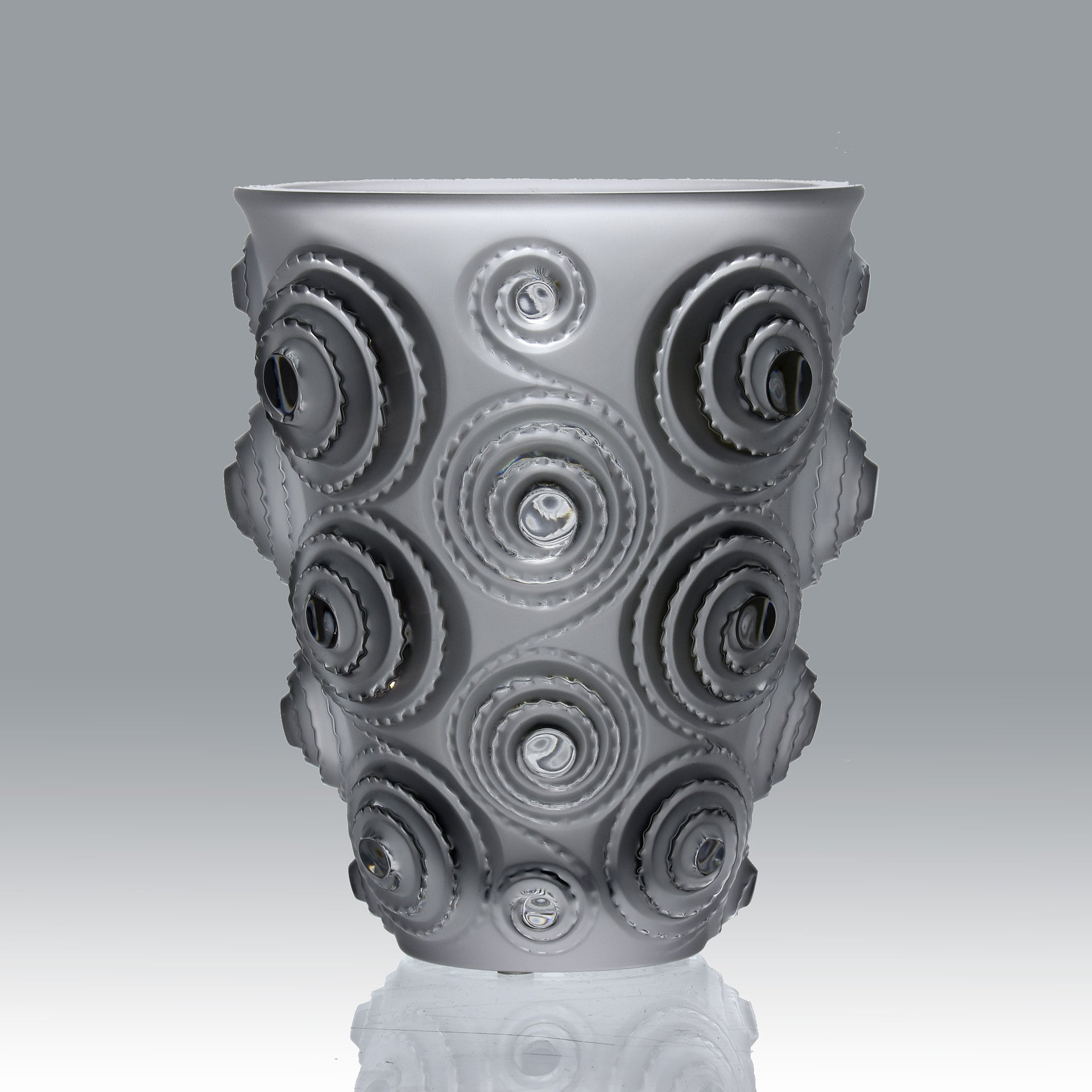 Marc Lalique Spirales Vase - Hickmet Fine Arts 