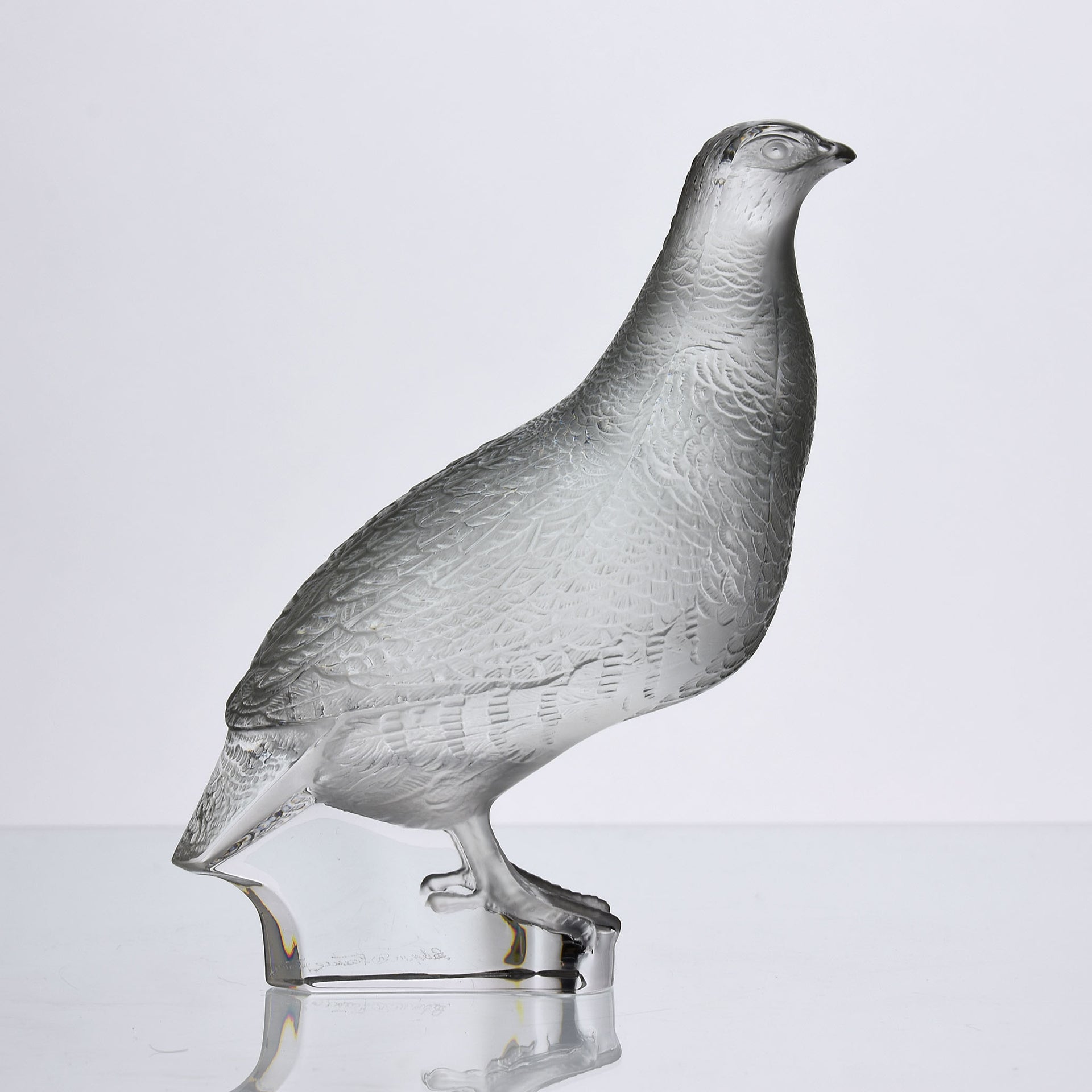 Lalique Partridge - Marc Lalique Glass - Hickmet Fine Arts