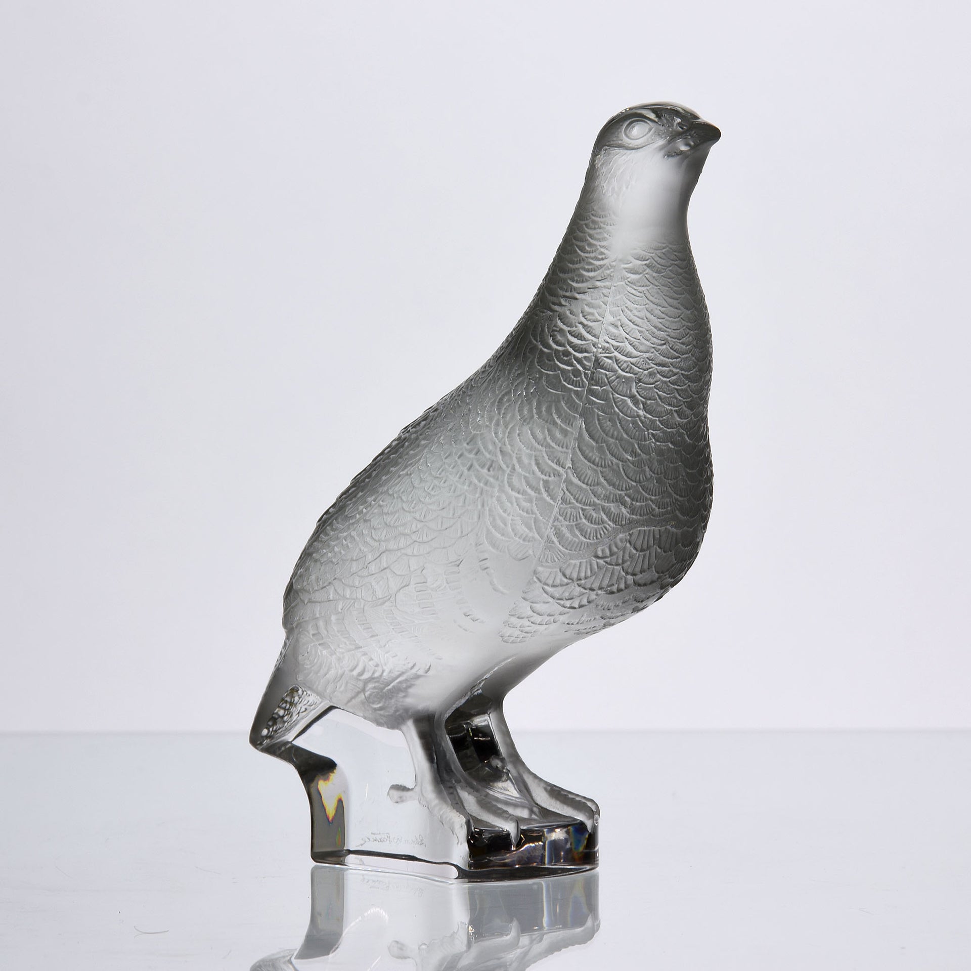 Lalique Partridge - Marc Lalique Glass - Hickmet Fine Arts