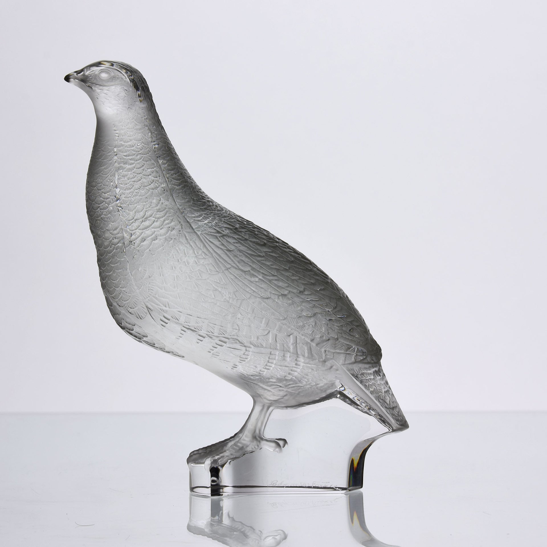 Lalique Partridge - Marc Lalique Glass - Hickmet Fine Arts