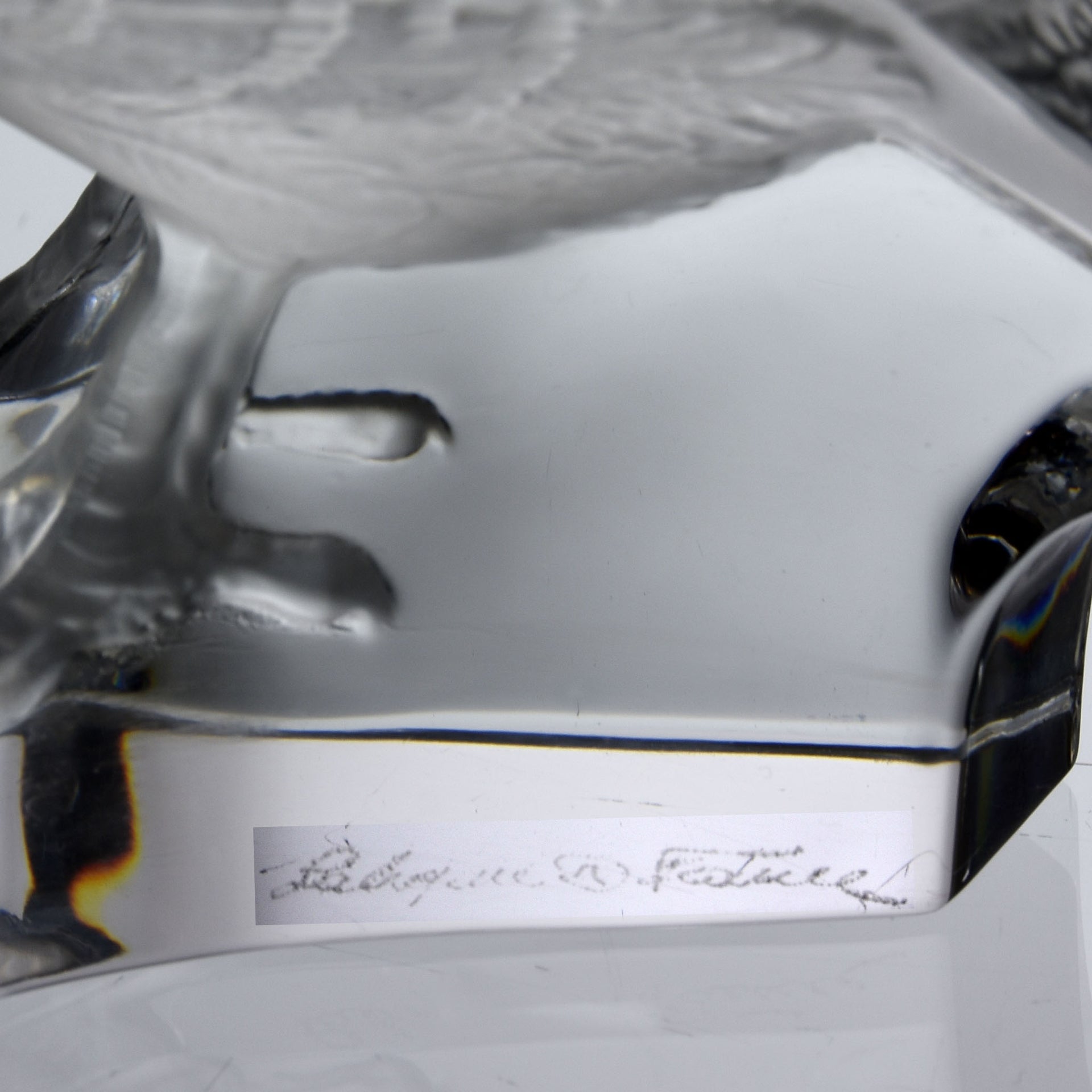 Lalique Partridge - Marc Lalique Glass - Hickmet Fine Arts