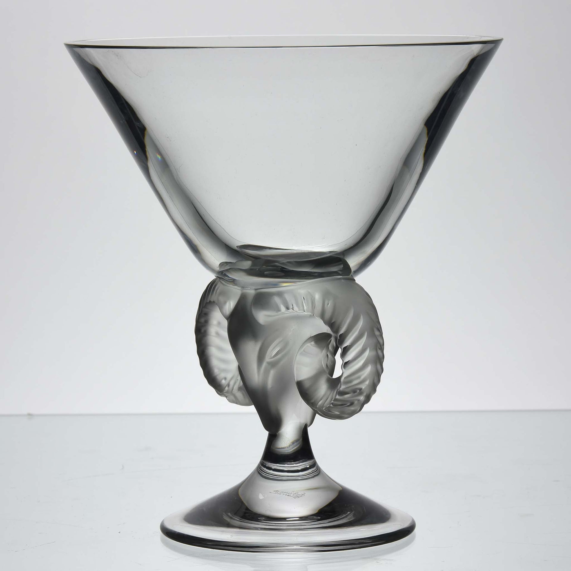 Marc Lalique Aries Vase - Aries by Marc Lalique - Hickmet Fine Arts 