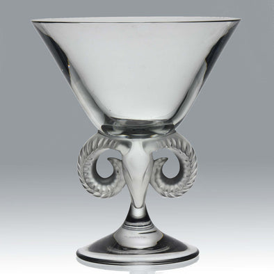 Marc Lalique Aries Vase - Aries by Marc Lalique - Hickmet Fine Arts 