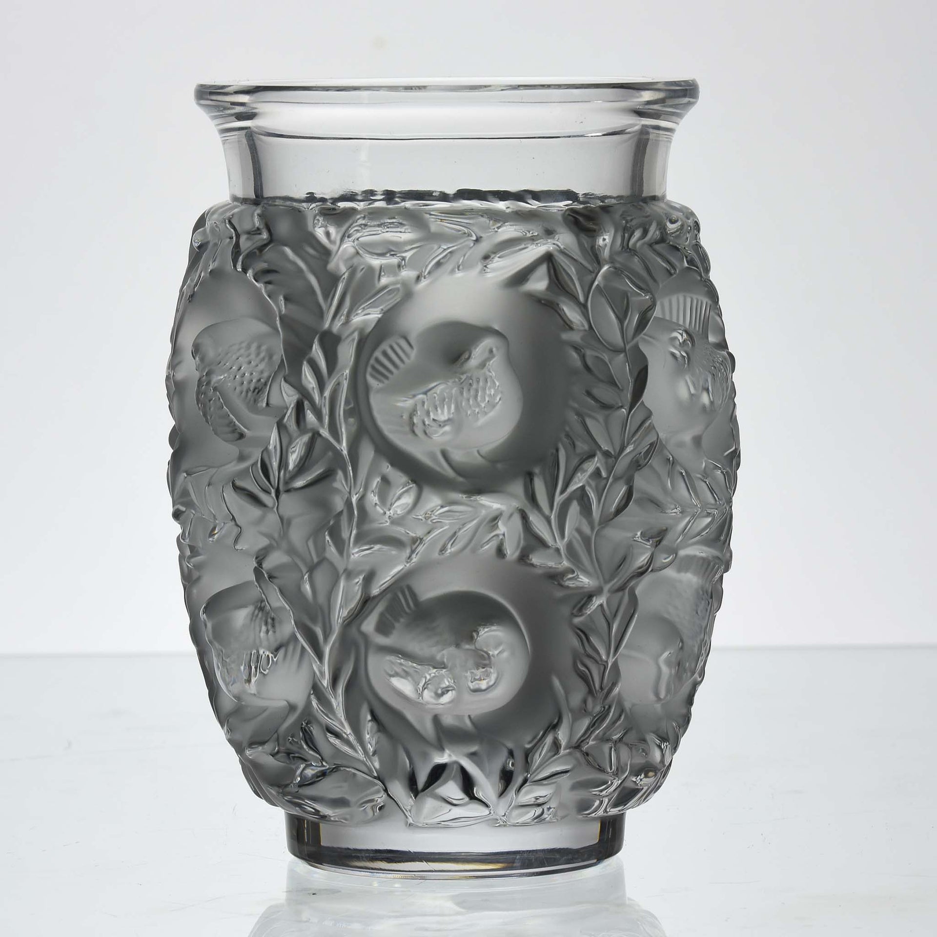 Lalique Bagatelle Vase -  Marc Lalique Glass Vase - Hickmet Fine Arts 