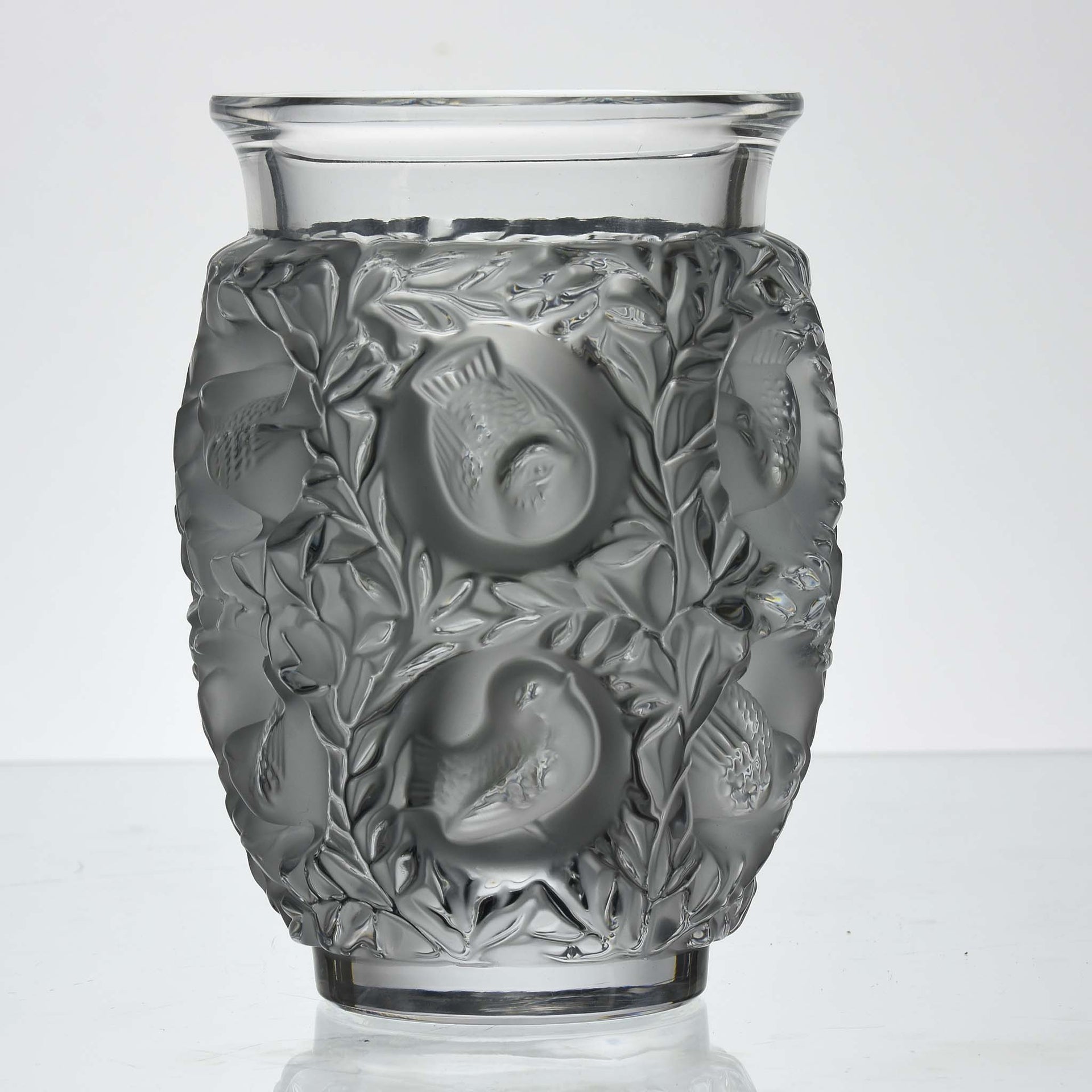 Lalique Bagatelle Vase -  Marc Lalique Glass Vase - Hickmet Fine Arts 