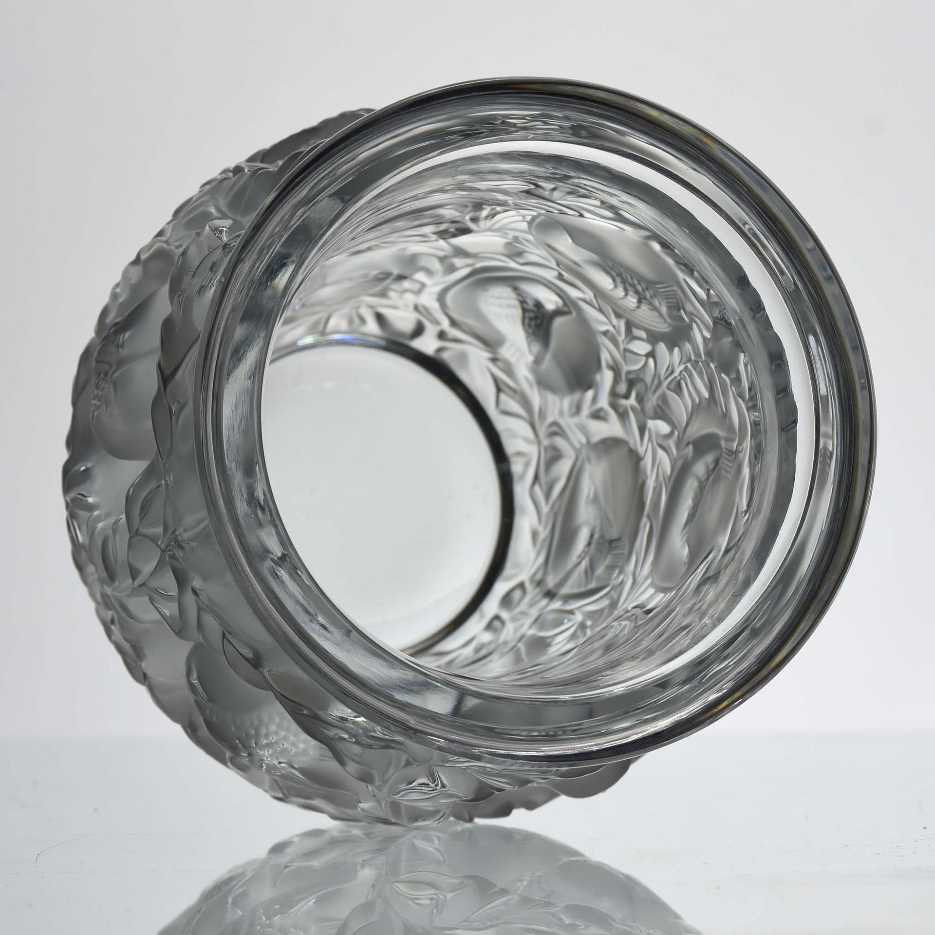 Lalique Bagatelle Vase -  Marc Lalique Glass Vase - Hickmet Fine Arts 