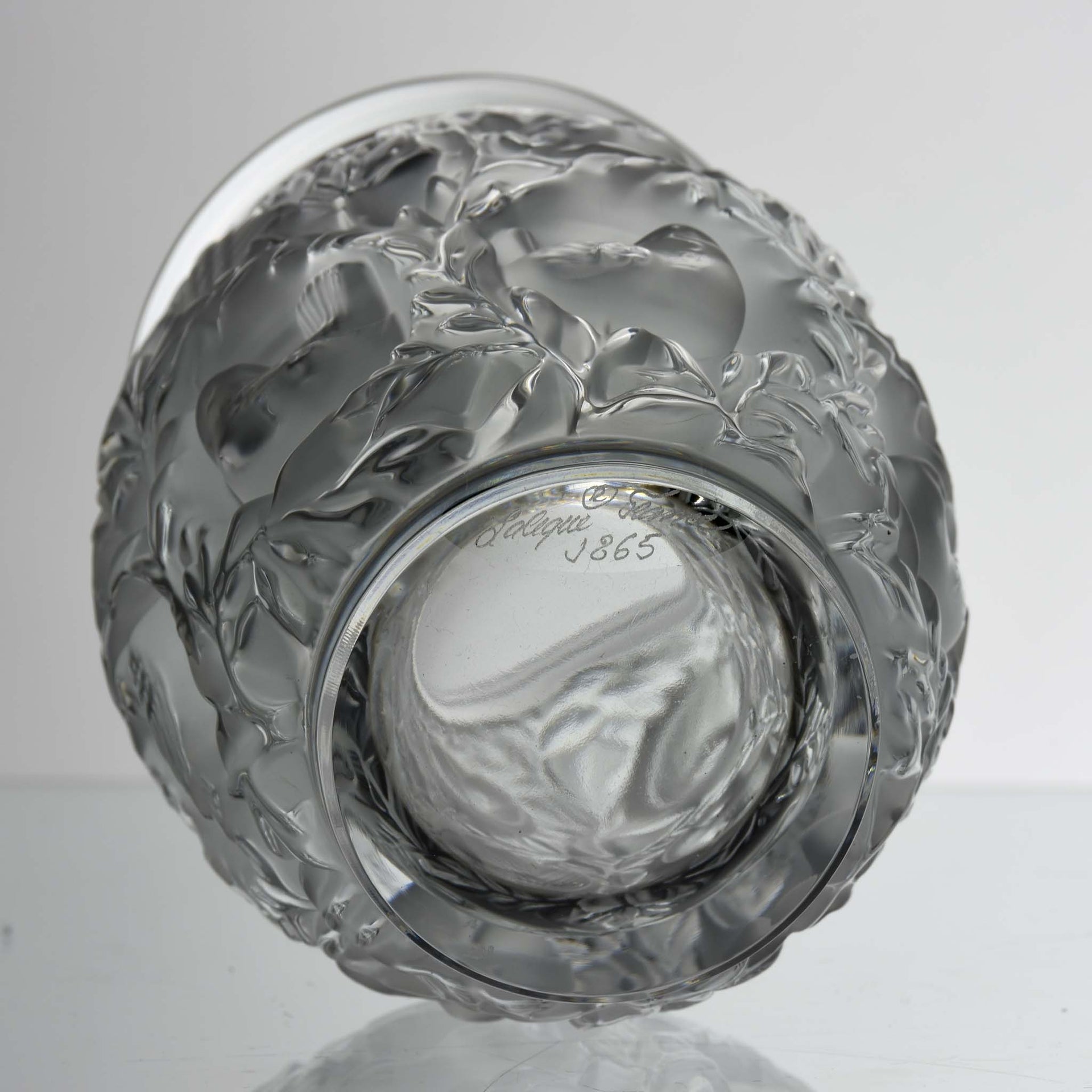 Lalique Bagatelle Vase -  Marc Lalique Glass Vase - Hickmet Fine Arts 