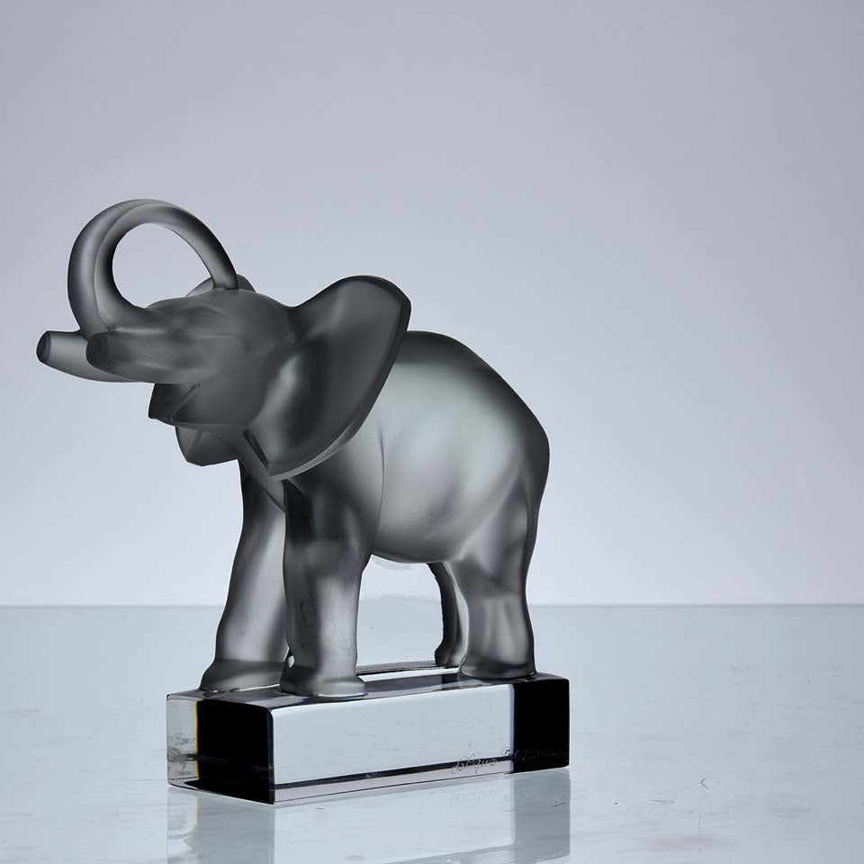 Lalique glass elephant