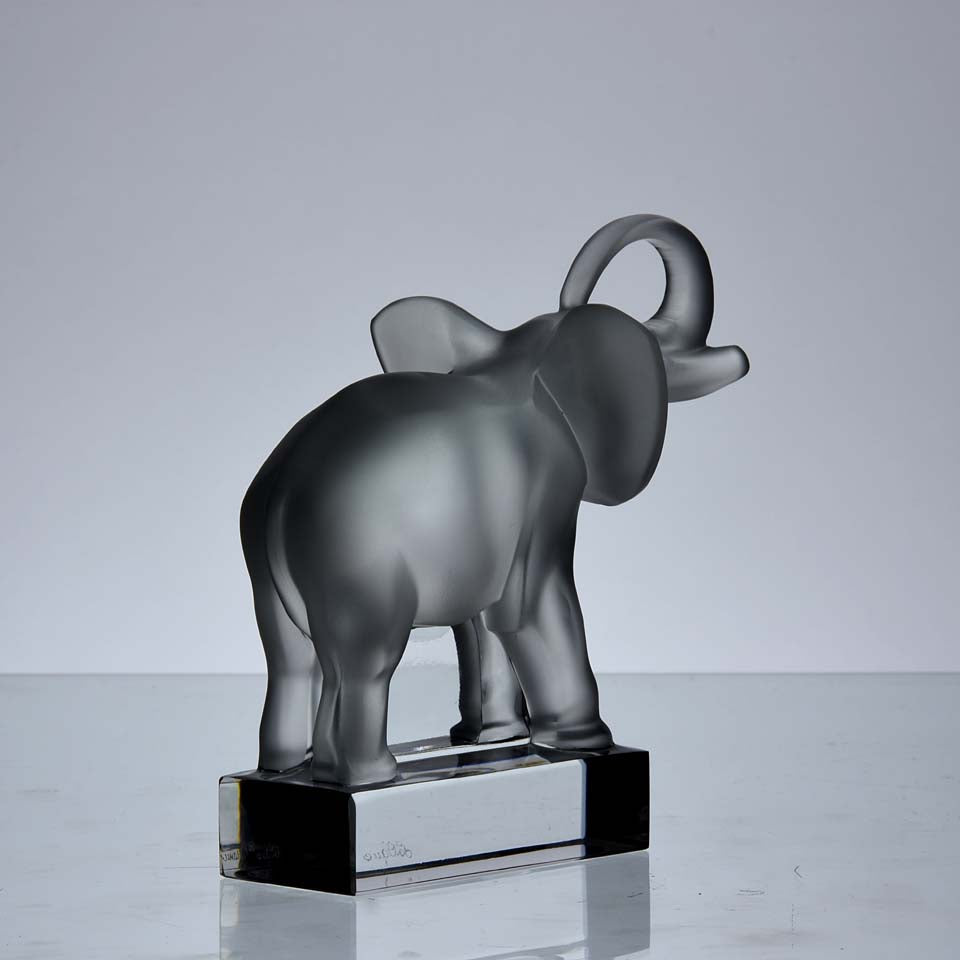 Lalique glass elephant